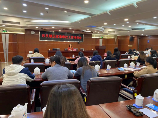 斩断阴霾！乐从开展反家暴维权工作培训会