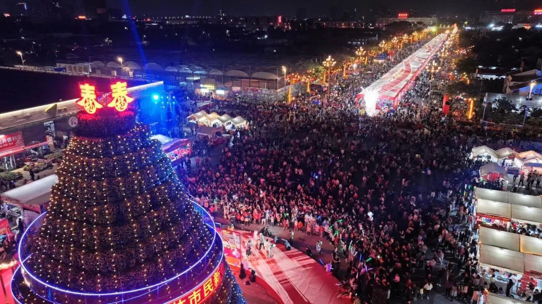 定了！2025第41届陈村迎春花市1月18日开启