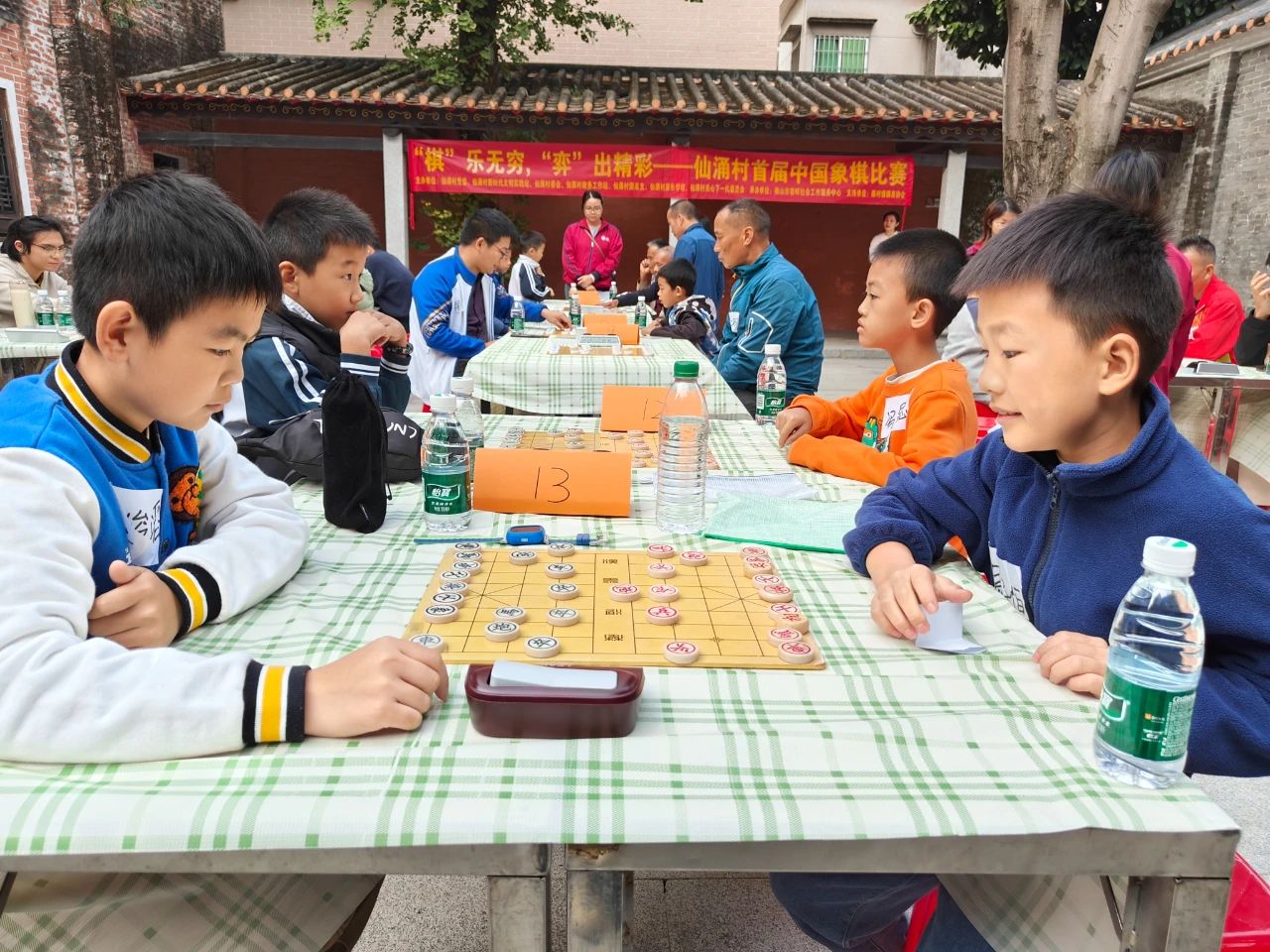“棋”乐无穷，仙涌村举办首届中国象棋比赛