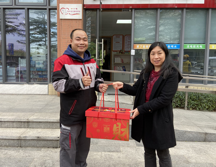 暖“新”关爱，陈村开展新业态新就业群体慰问
