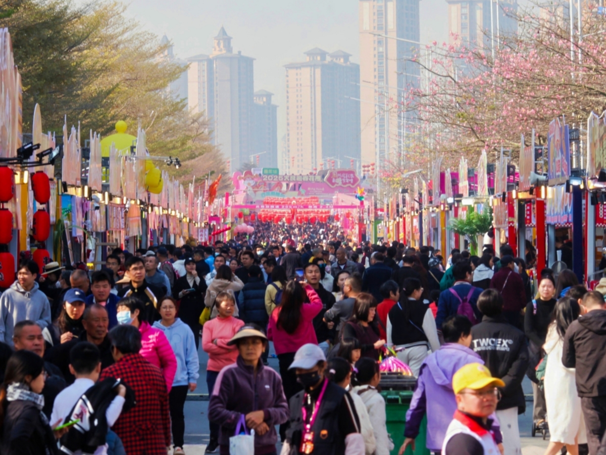 超3公里！大良打造大湾区最大最潮迎春花市