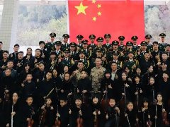 龙江青少年交响乐团进军营，奏响军民爱国最强音！