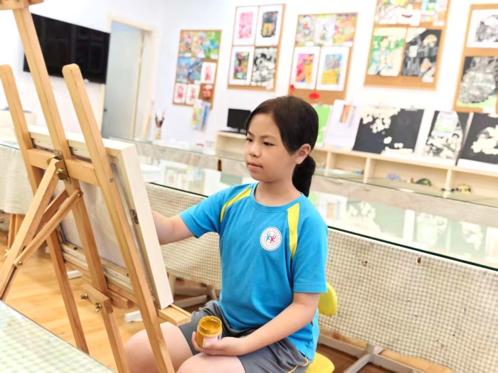 6年的热爱“绽放”！大良实小12岁才女用画笔点亮知萃展台