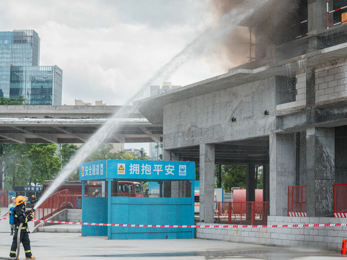 实战演练不松懈！顺德守牢房屋建筑工程“安全红线”