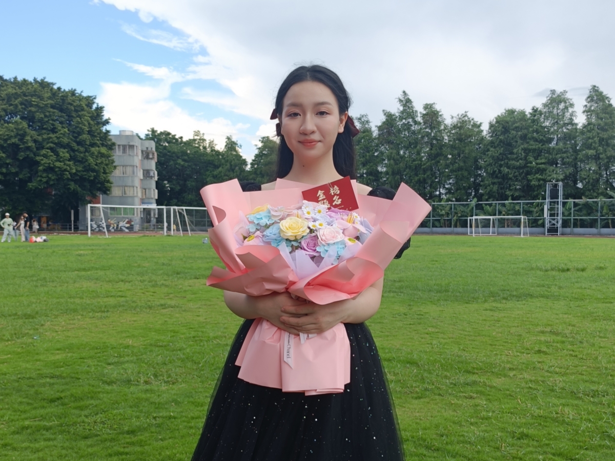 顺德区实验中学吕乐瑶：坚持终有回报，结果超乎预期