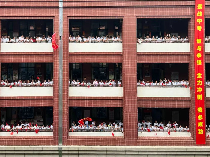 龙江：中考“花式”助威！送给全力以赴的你→