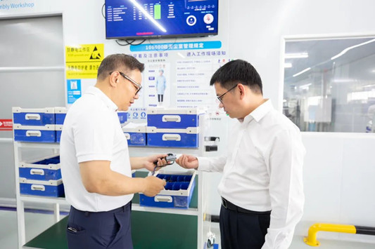 陈新文赴乐从镇开展高质量发展专题调研工作