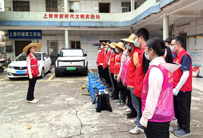 北滘打响成蚊消杀攻坚战 ，“红色娘子军”披挂