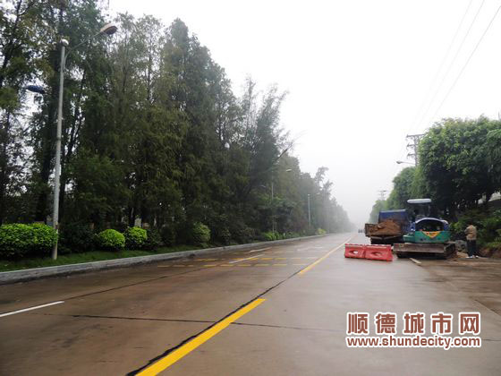 羊大路将全线实施封闭施工