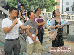 禅城环城局干部赞杏坛：城区比我们都好