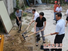 书记、镇长带队　全民大清洁开始了