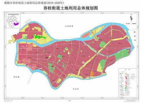 容桂控制性详细规划图图片