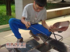 学生的技能节，老师也一起参与