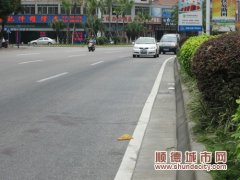 六旬老翁被撞后拖行10米 南国中路车祸隐患太多