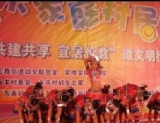 “村居行”表演来了，伦教永丰市场挤爆棚