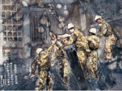 明日起，龙江籍93岁画家温少曼回乡办画展