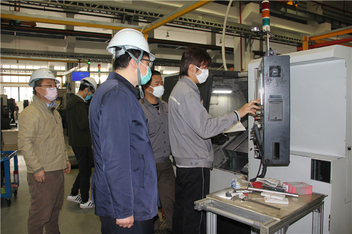 省应急管理厅赴陈村开展企业复工复产指导工作